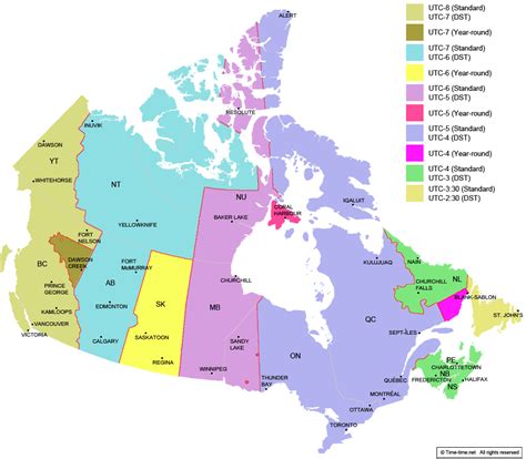 canada time now